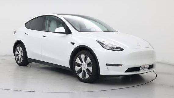 TESLA MODEL Y 2021 5YJYGDEE4MF285822 image
